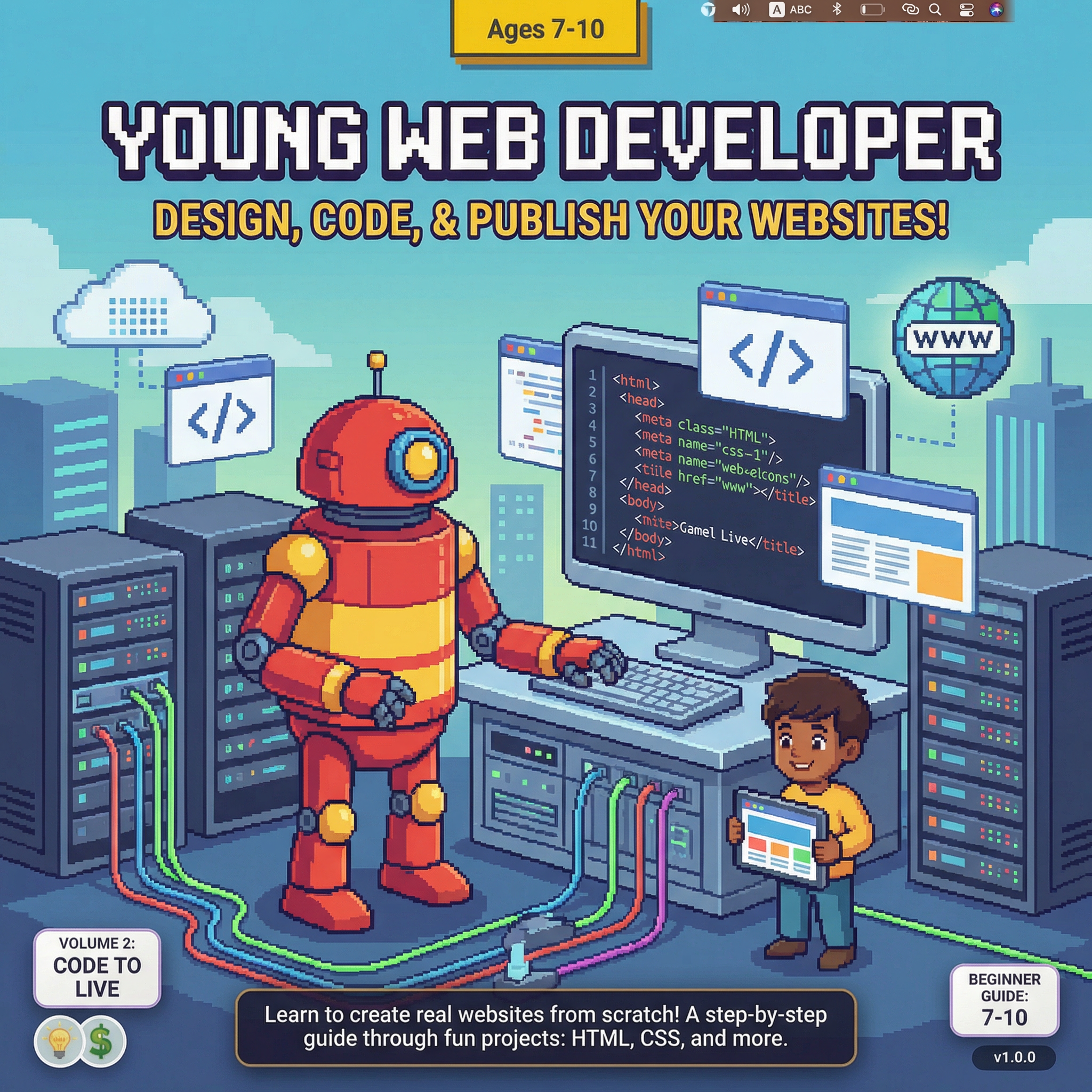 كتاب مطور الويب الصغير